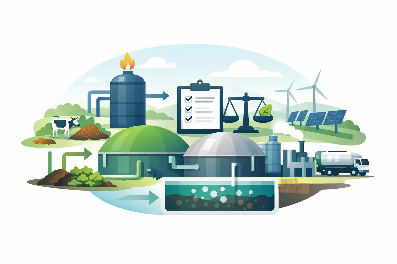 When Standard Rules Permit Anaerobic Digestion