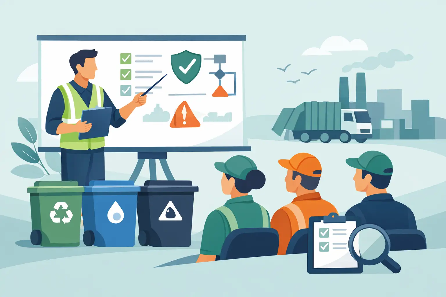 How to Train Waste Staff for Compliance Properly