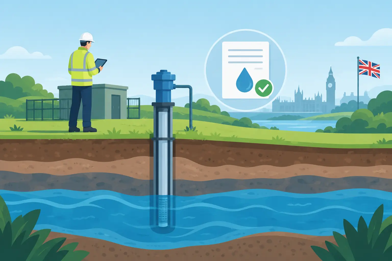 Groundwater Permit Example for UK Site Operators