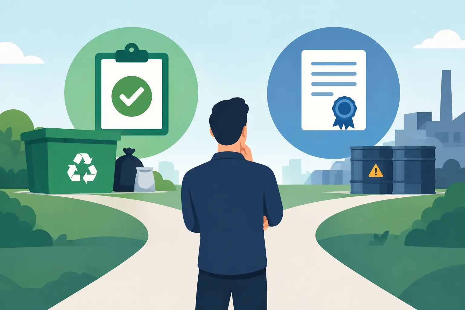 Waste Exemption Versus Permit: Which Applies?